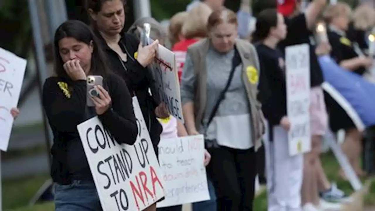 She's 'flying high with angels': Relatives mourn US school massacre victims