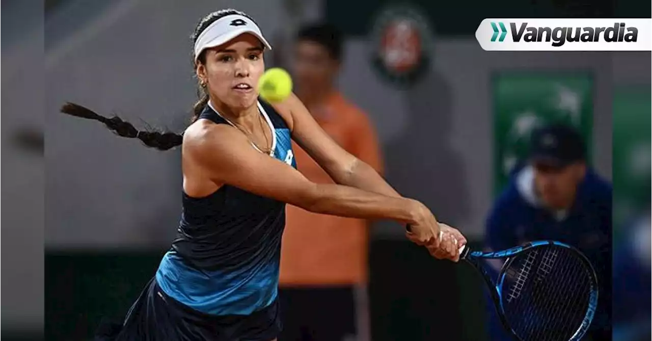 Camila Osorio culminó su paso por Roland Garros 2022