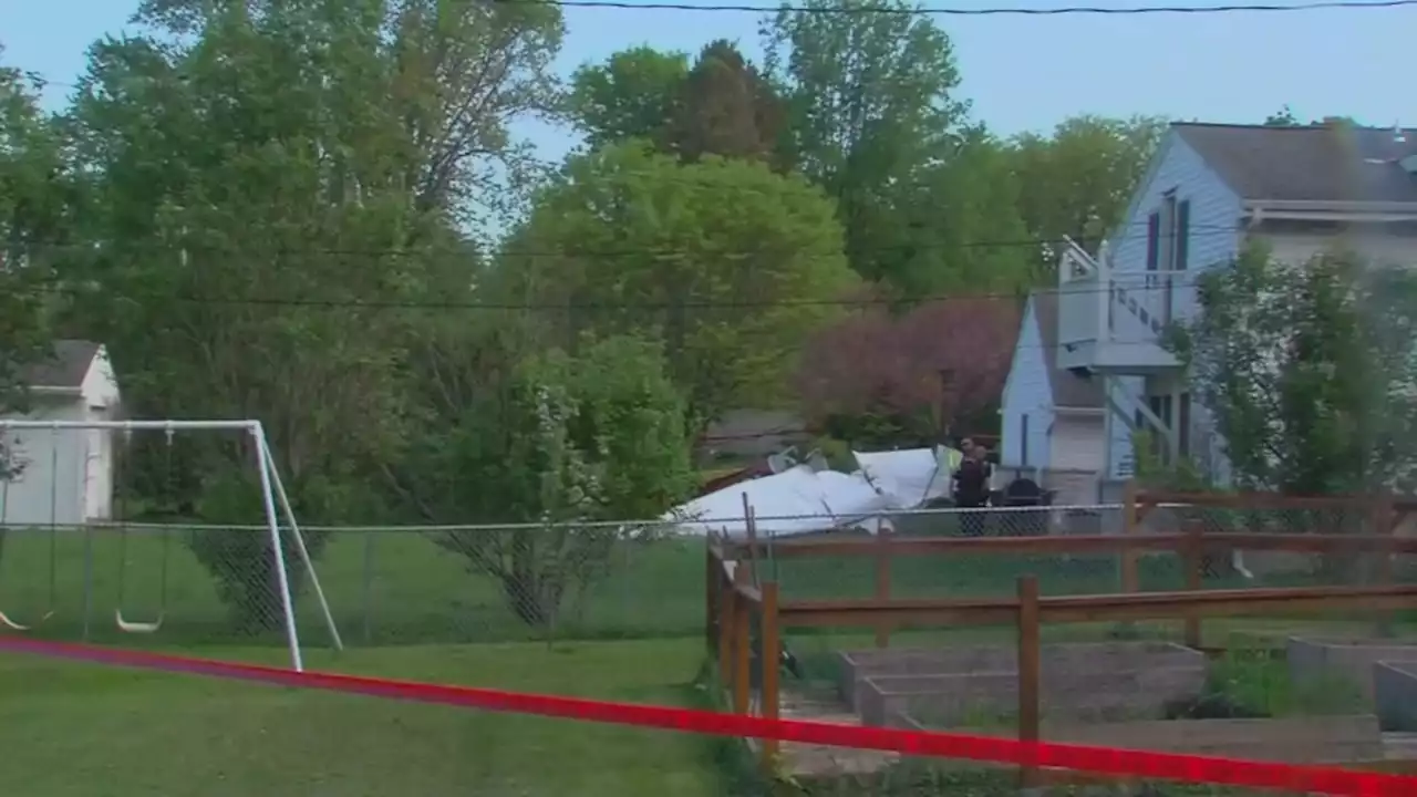 Wauwatosa plane crash: Pilot critically injured after plane crashes into neighborhood backyard