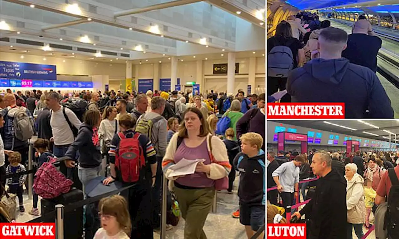 easyJet chaos: Huge queues at Gatwick with 30,000 passengers stranded