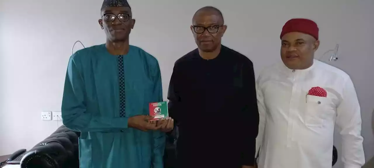 BREAKING: 2023: Peter Obi joins Labour Party, gives reason