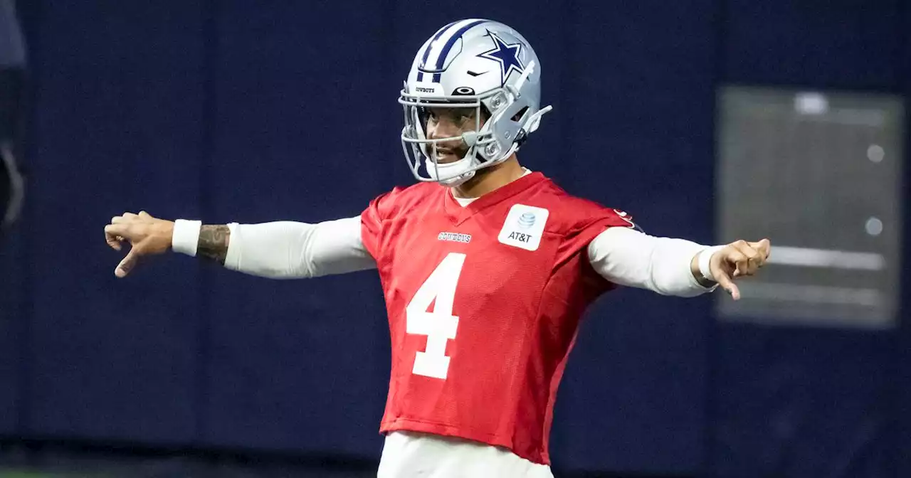 Cowboys QB Dak Prescott must wait longer to develop timing with new wide receivers