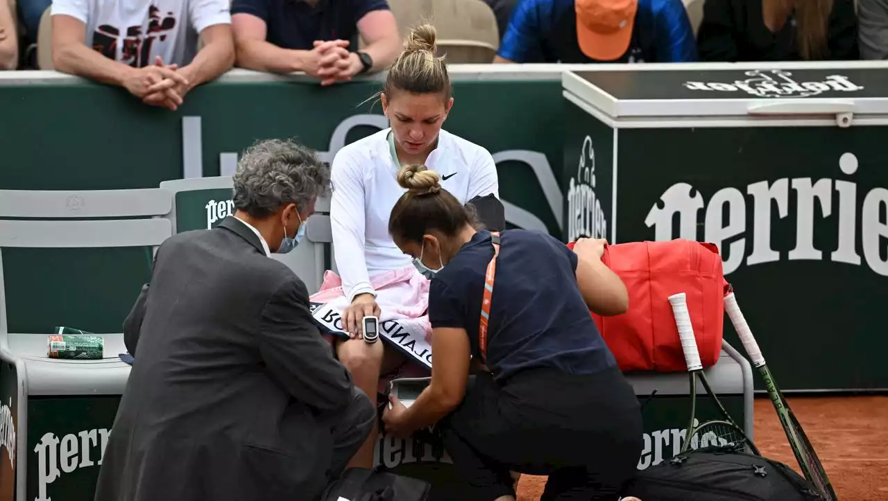 French Open: Simona Halep erleidet Panikattacke auf dem Platz