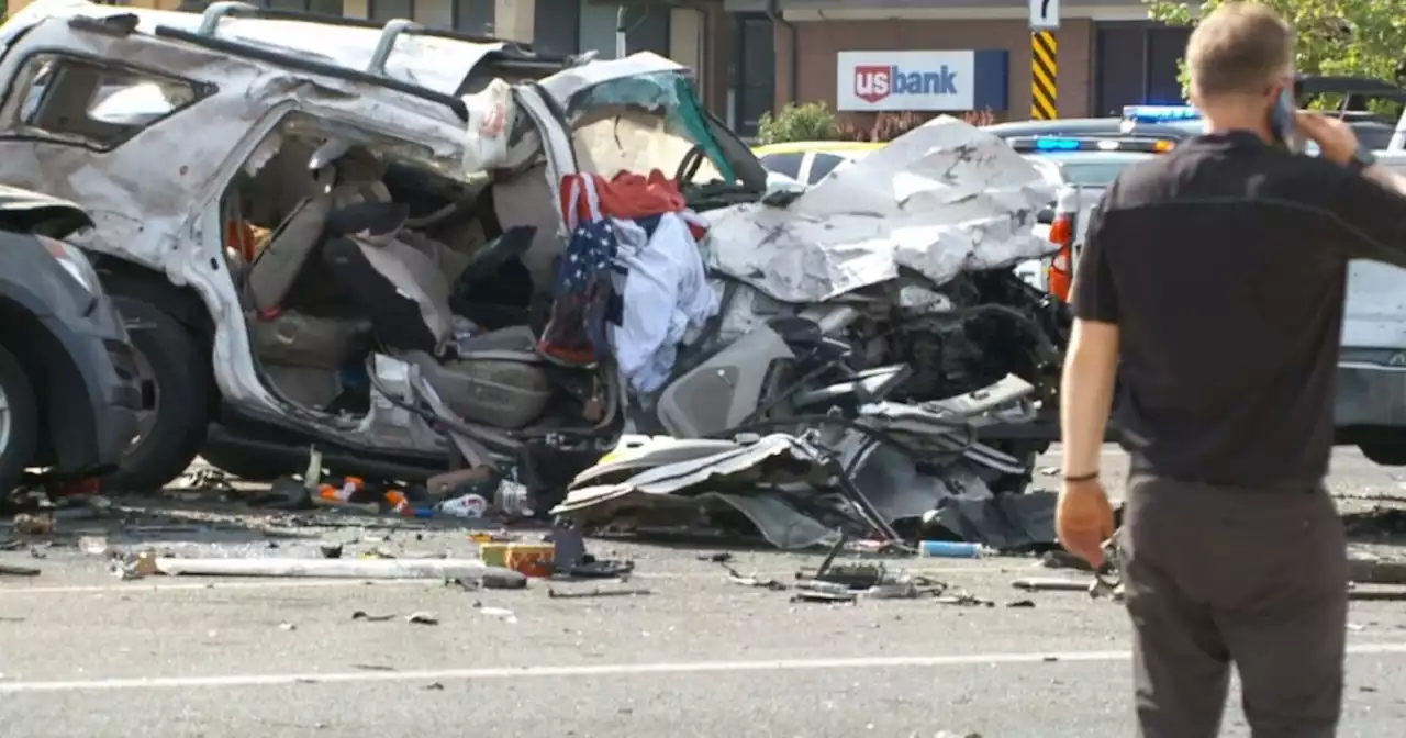 1 dead, several injured in multi-vehicle crash in Sandy