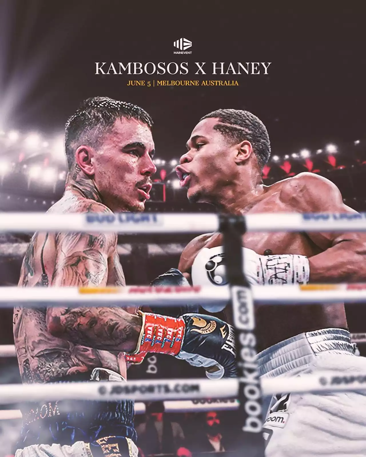 Kambosos Jr v Haney - $59.95 | MAIN EVENT