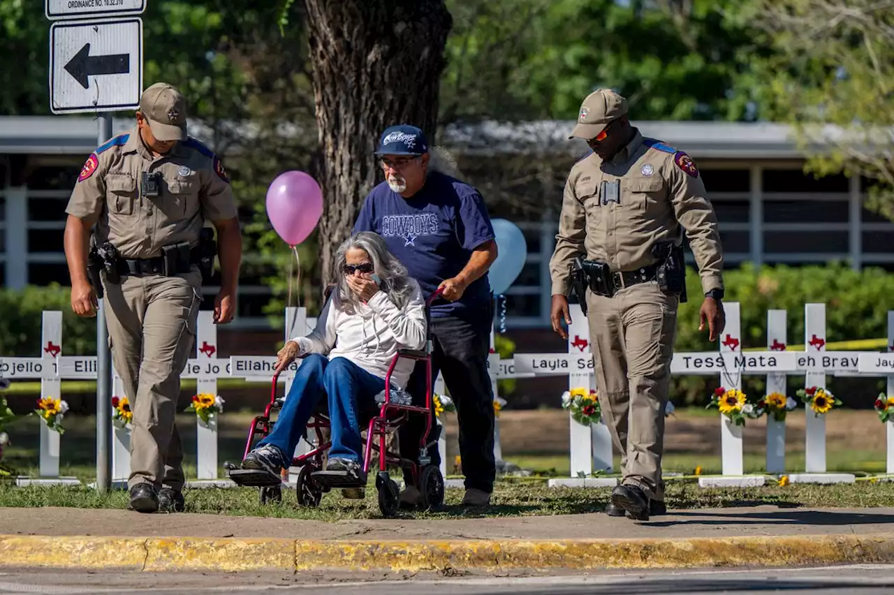 Gunman entered Texas elementary school unobstructed, police say, as questions rise over response