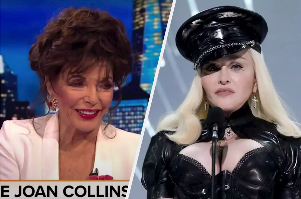 Joan Collins Reveals Madonna's One Rule For Dating, According To The Singer's Son Rocco