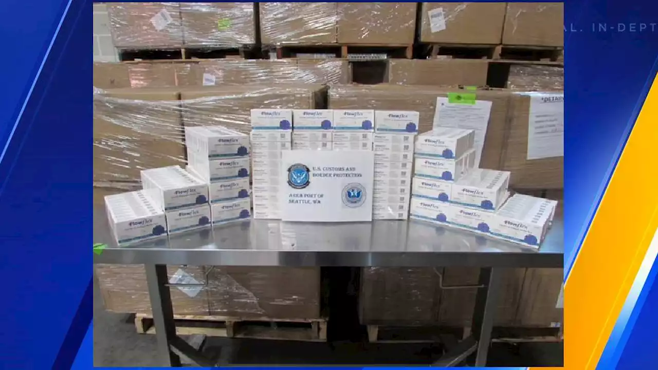 52,800 counterfeit COVID-19 test kits seized at Port of Seattle