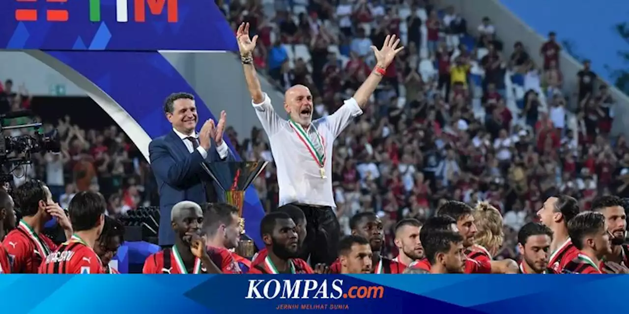 EKSKLUSIF - Stefano Pioli Bahas Ritual Malam Pertama AC Milan dengan Trofi Juara Serie A