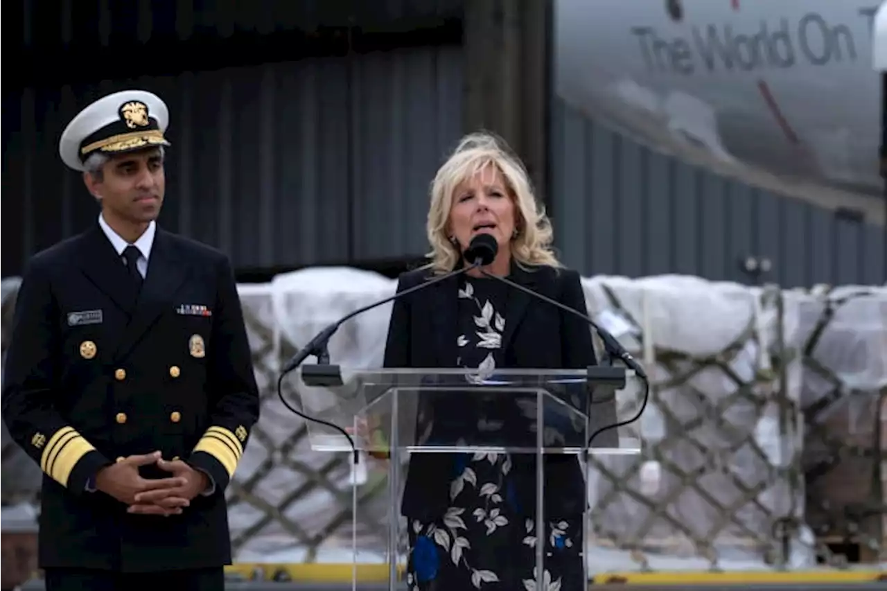 Jill Biden, Murthy welcome 2nd mass delivery of baby formula