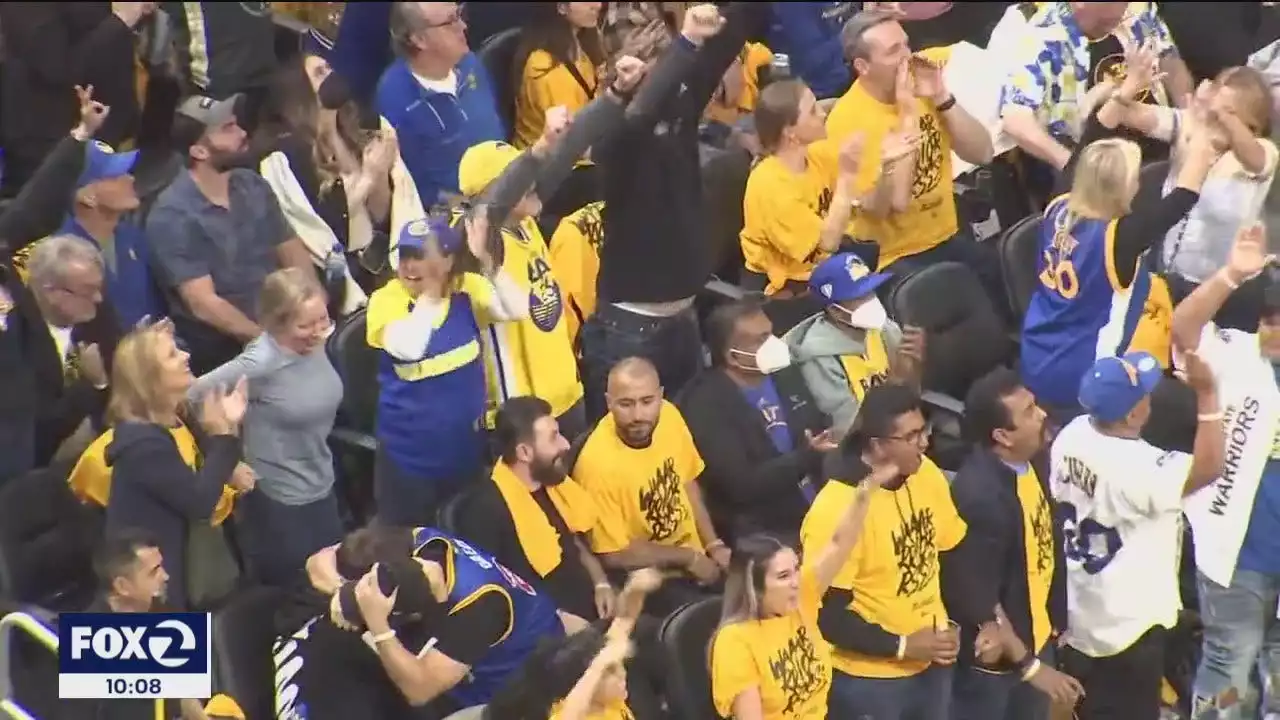 Fans ecstatic over Warriors' sixth return to the NBA Finals