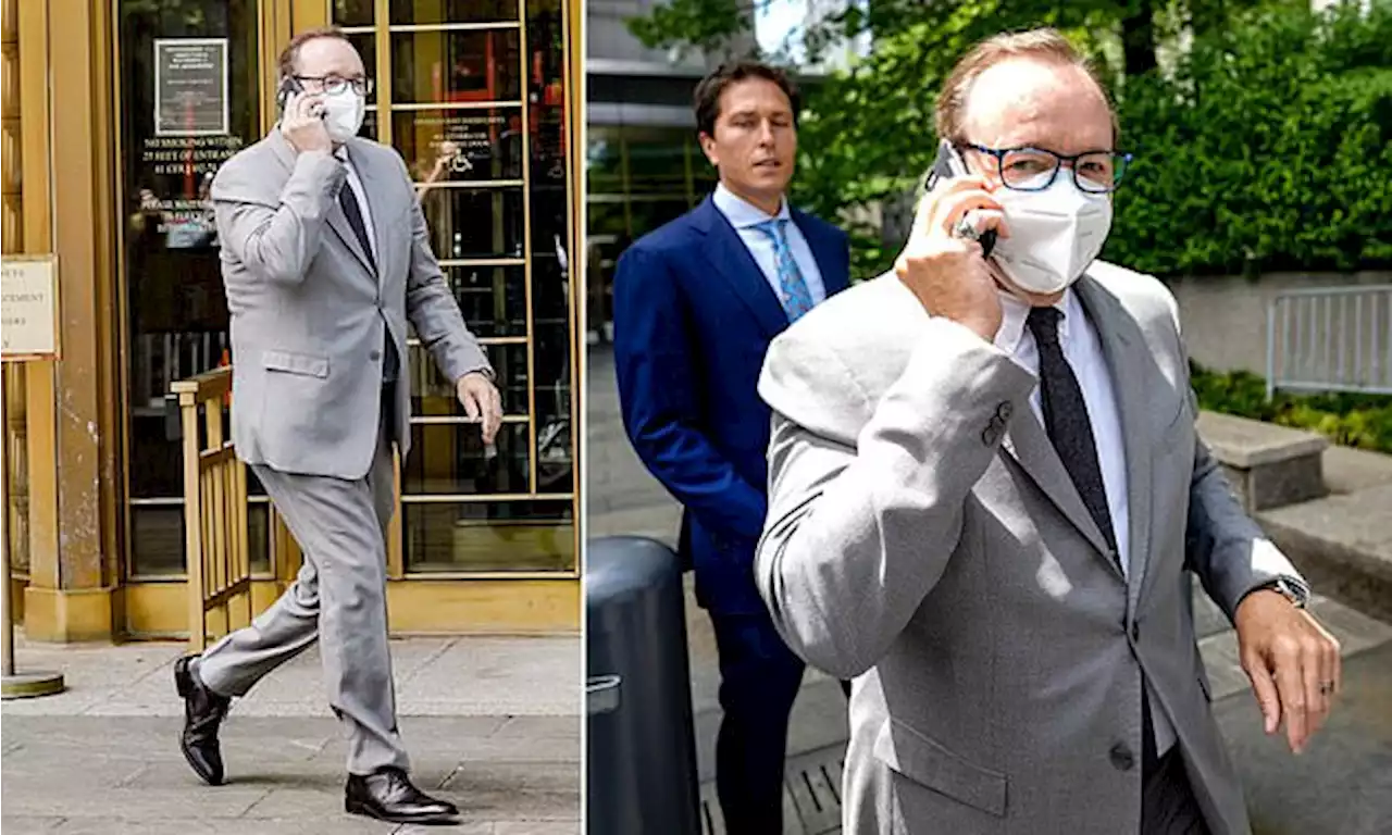 Kevin Spacey spotted at NYC court after being charged in the UK