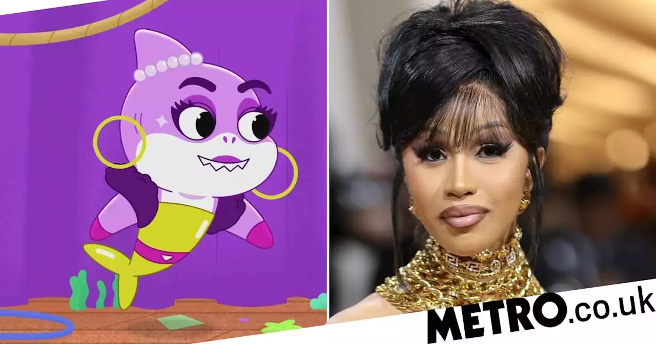 Cardi B and Offset are actually starring in the animated Baby Shark TV series