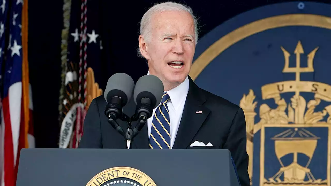 Biden Tells Naval Academy Grads Putin ‘NATO-ized Europe'