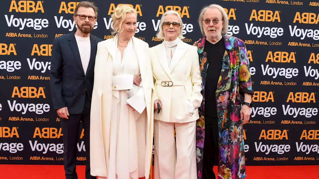 Nach 36 Jahren: ABBA wieder gemeinsam auf dem Red Carpet