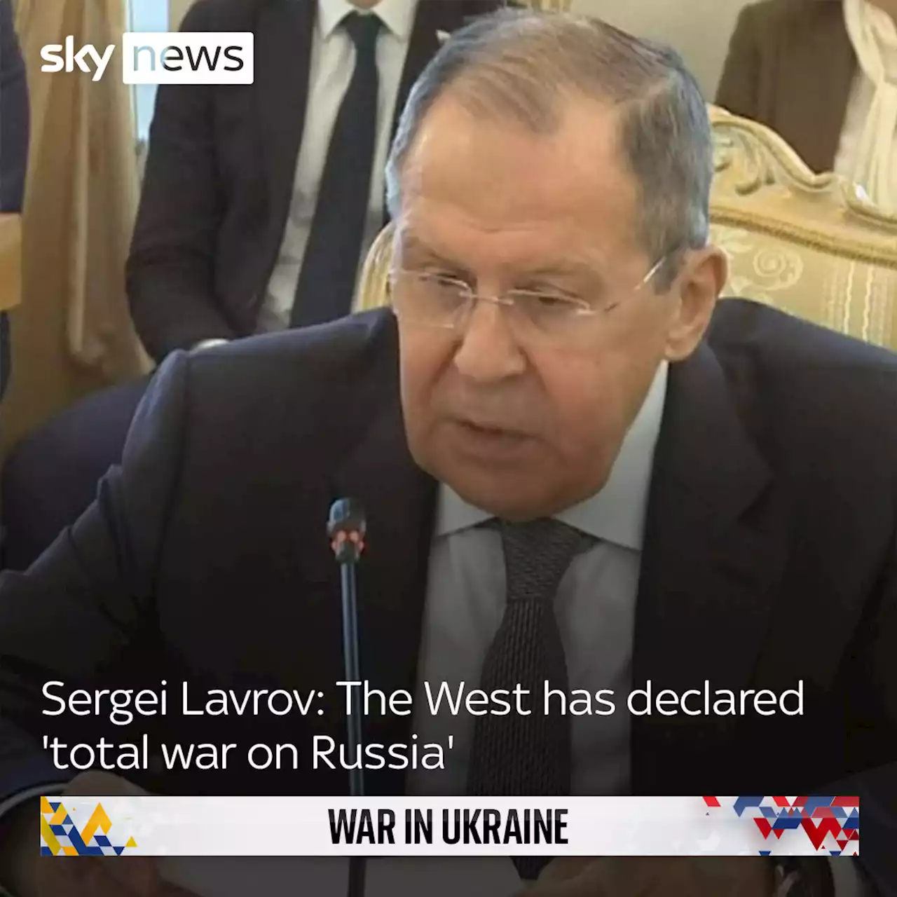 Ukraine news live: Putin faces rare public attack; state TV says US 'will cross red line' with long-range missile system; WW3 'will start if Russia wins' | Ukraine live