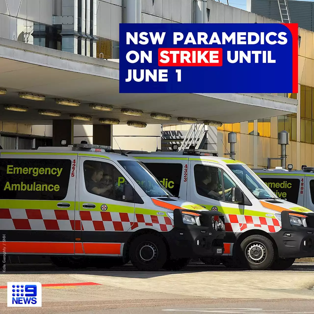 Patients won't be billed by NSW ambulances as paramedics take industrial action