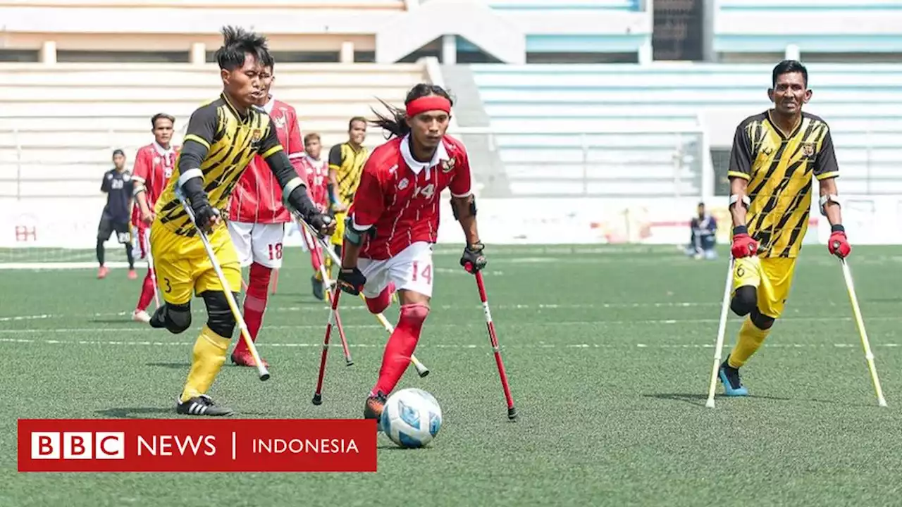 Cerita timnas Indonesia wujudkan mimpi berlaga di Piala Dunia sepak bola amputasi - BBC News Indonesia