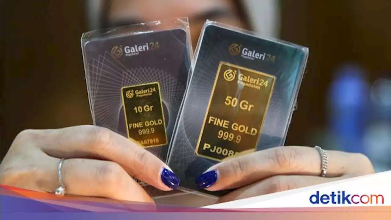 Harga Emas Antam Sabtu 28 Mei 0,5 Gram hingga 1 Kilogram