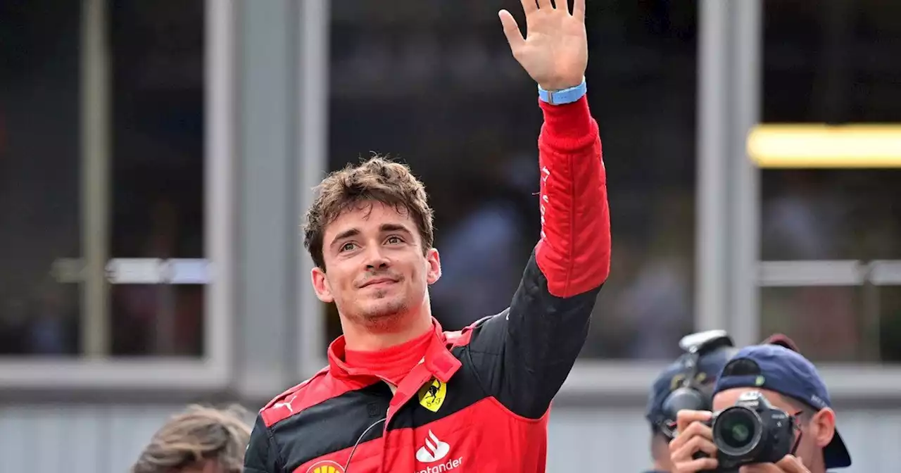 Leclerc se quedó con la pole en Mónaco