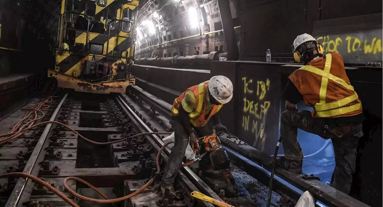 It's Memorial Day weekend, the MTA's favorite time for track work