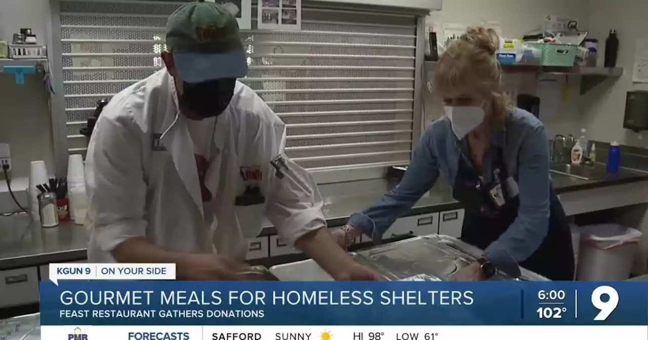 Gourmet food for homeless shelters