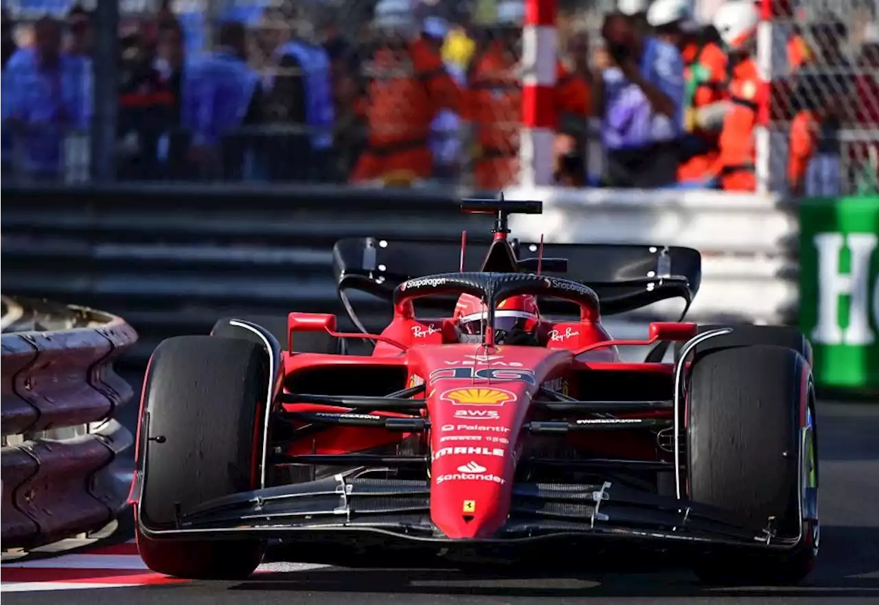 Leclerc completes 'double top' for Ferrari in Monaco practice