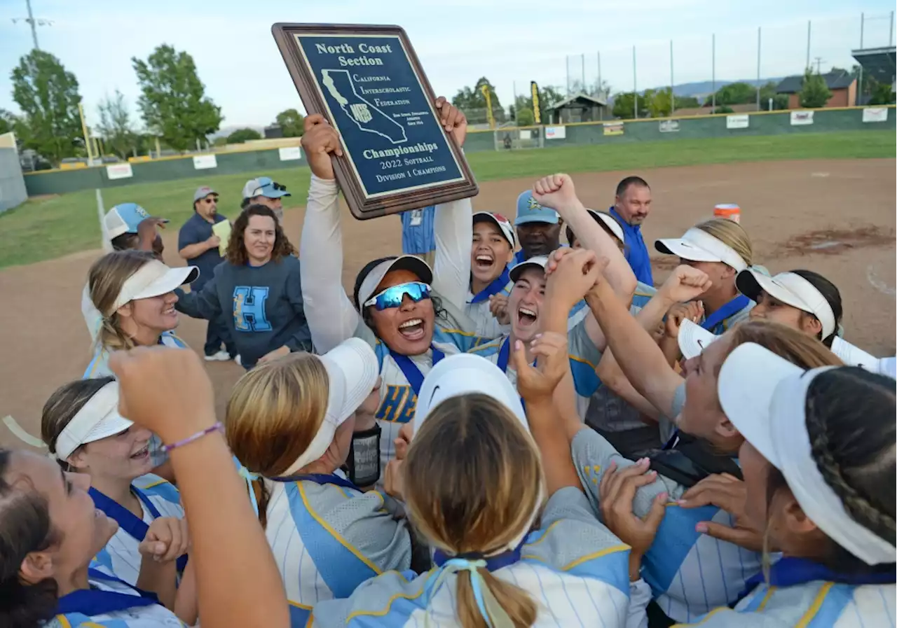 Heritage erupts early, rolls past top seed Granada to win NCS D-I softball title