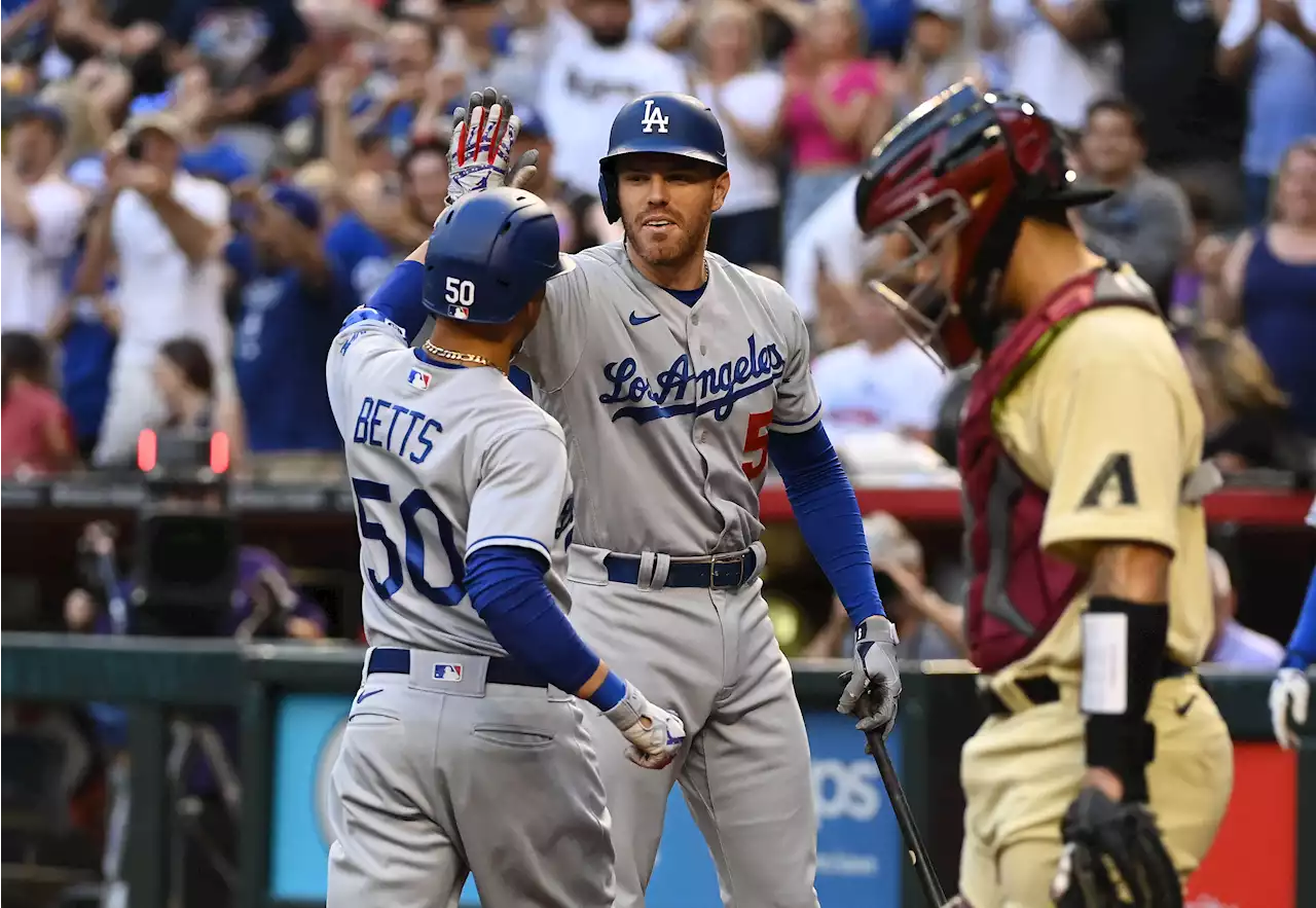 Edwin Rios, Mookie Betts Hit Back-to-Back Homers, Dodgers Defeat D-Backs 6-4