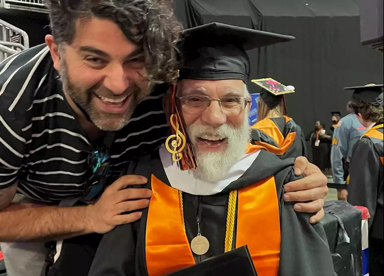 This N.J. grandfather just earned another college degree, 44 years after his 1st