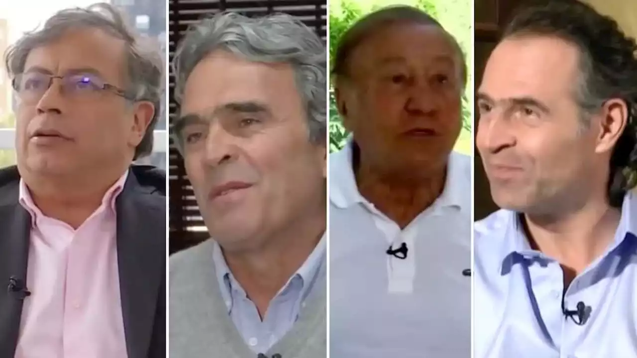 Vote informado: Petro, Fajardo, Fico y Hernández pasaron por Noticias RCN, vea las entrevistas