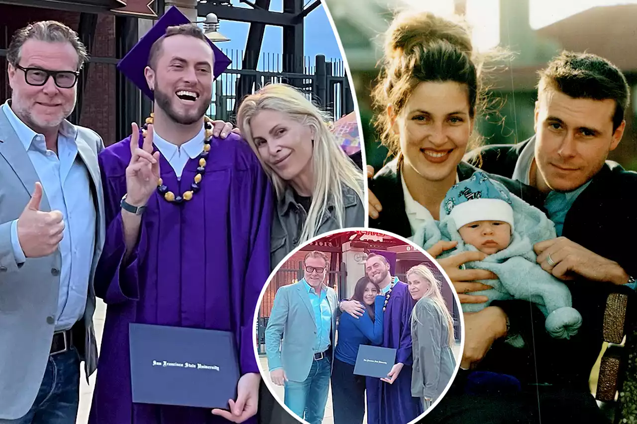 Dean McDermott and ex-wife Mary Jo Eustace attend son Jack’s graduation