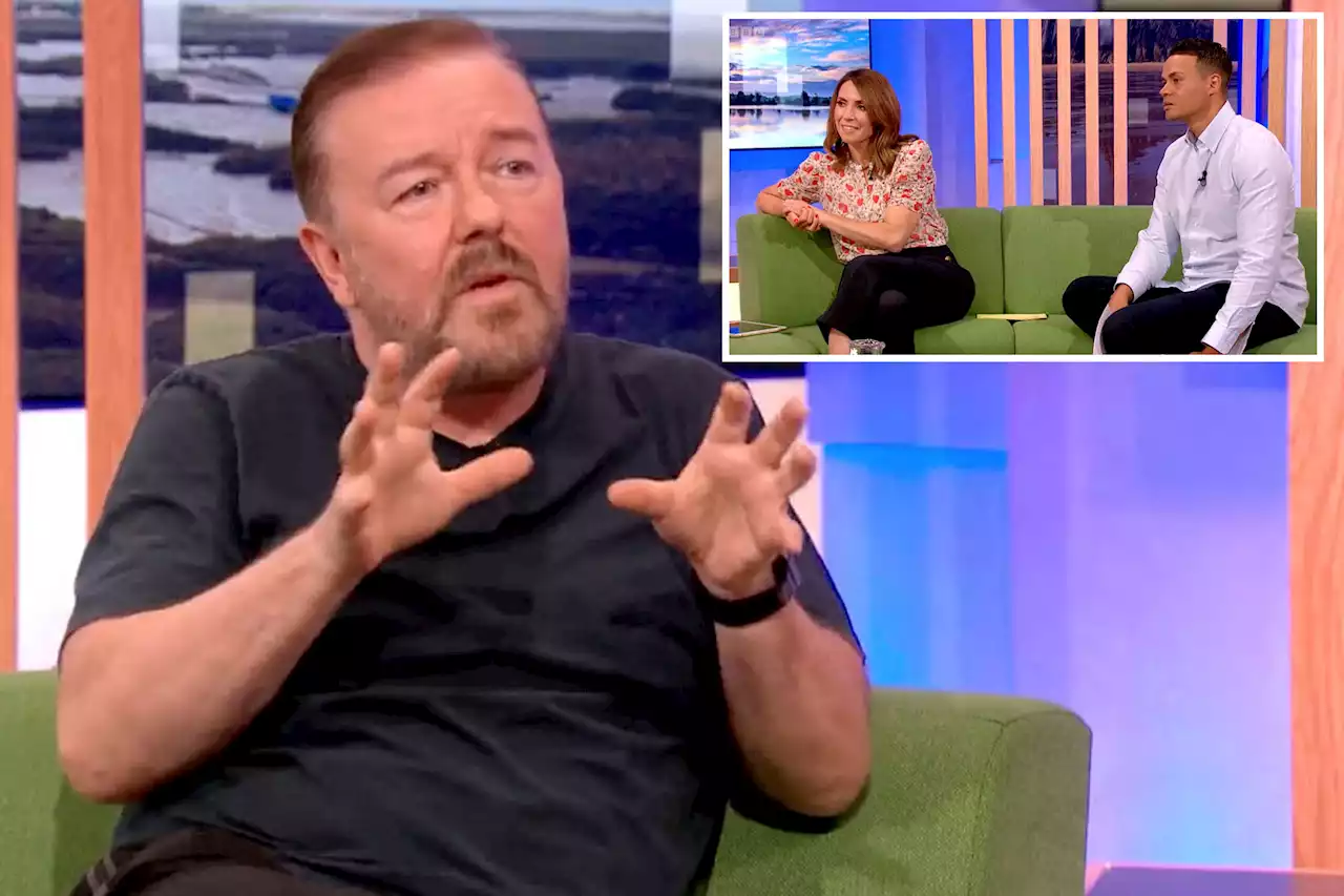 Ricky Gervais gets dark: ‘I’m old and fat and I’m going to die soon’