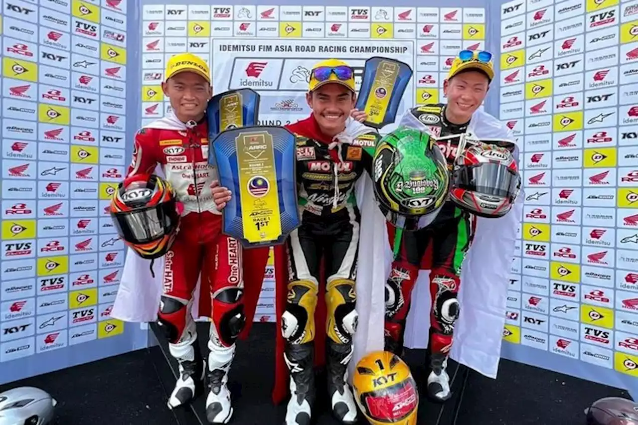 Hasil Race 1 AP250 ARRC: AM Fadly Juara, Bendera Indonesia Berkibar di Sirkuit Sepang - Pikiran-Rakyat.com