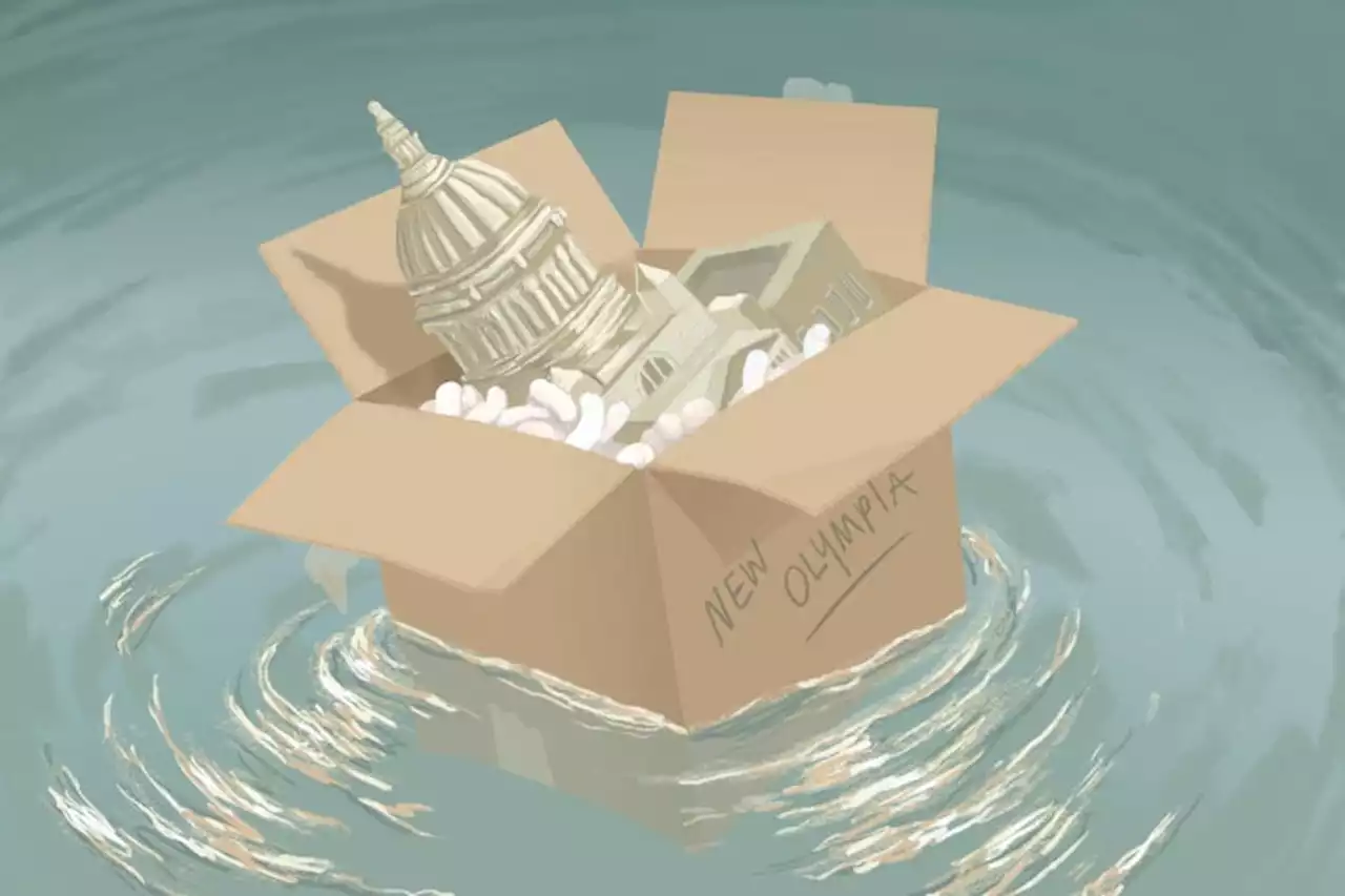 What if Climate Changed Forced a State to Move Its Capitol?