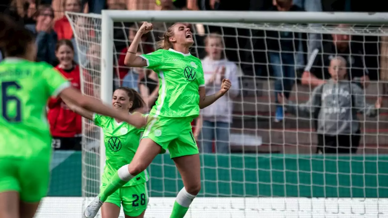 Wolfsburg holt den Pokal zum achten Mal in Serie