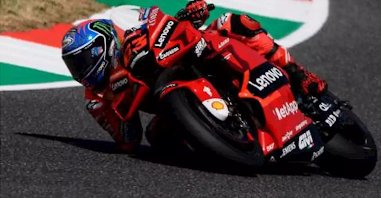 Local hero Bagnaia fastest in Italian MotoGP practice