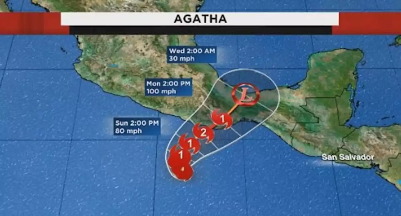 Tropical storm forms off Mexico’s Pacific coast