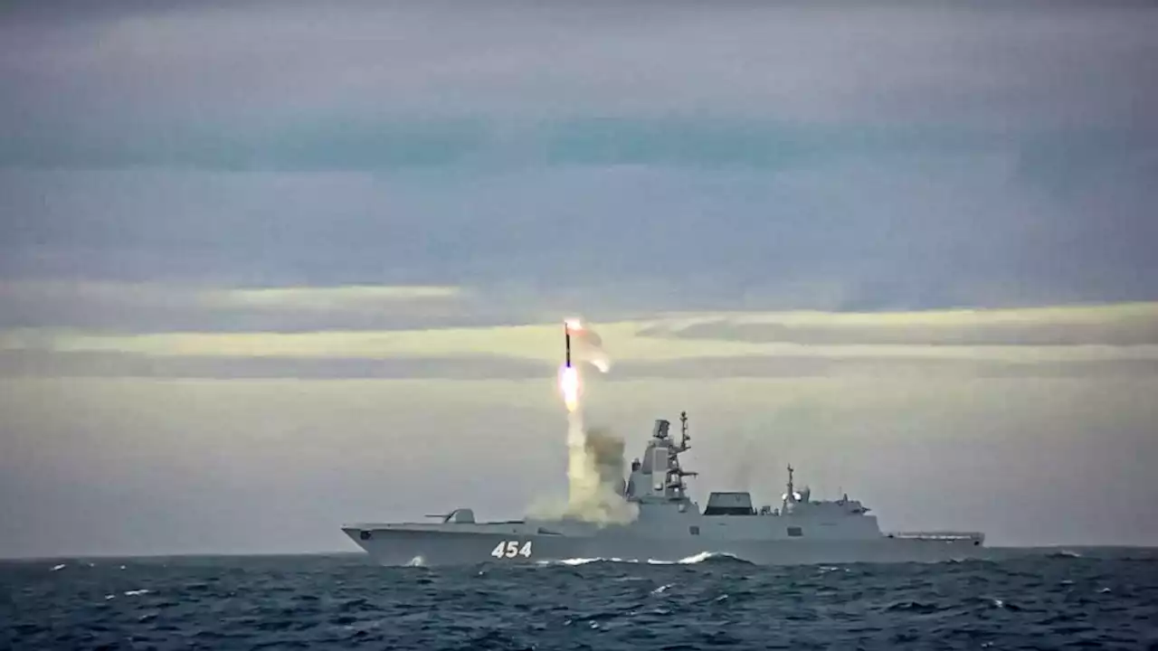 Russia test-fires its latest hypersonic Zircon missile