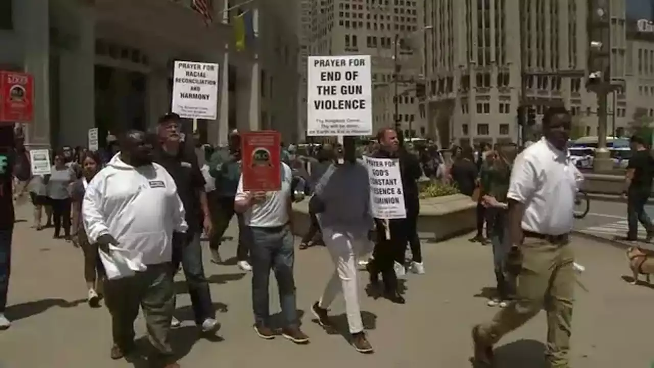 Chicago March for Peace call for end to gun violence in wake of deadly shootings