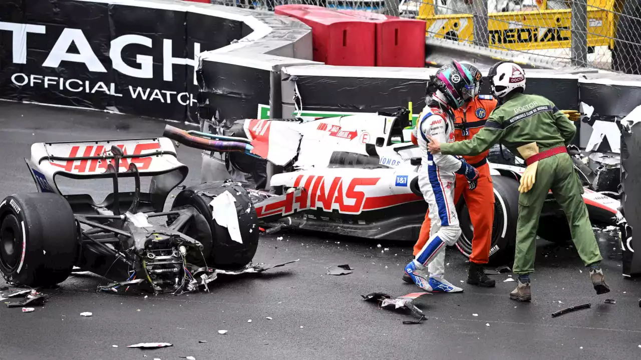 Perez gewinnt Chaos-Rennen - Horror-Crash von Mick in Monaco!