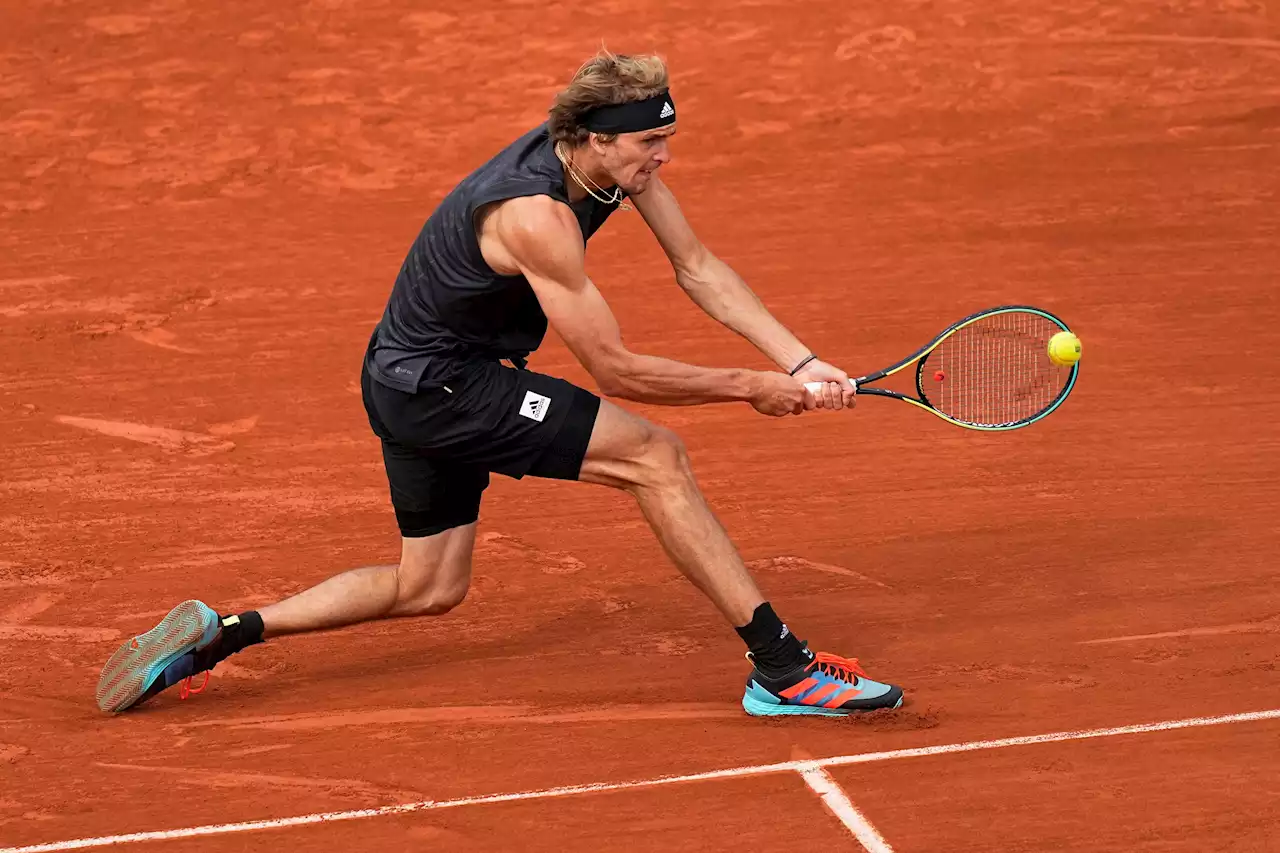 Zverev erreicht Viertelfinale bei French Open