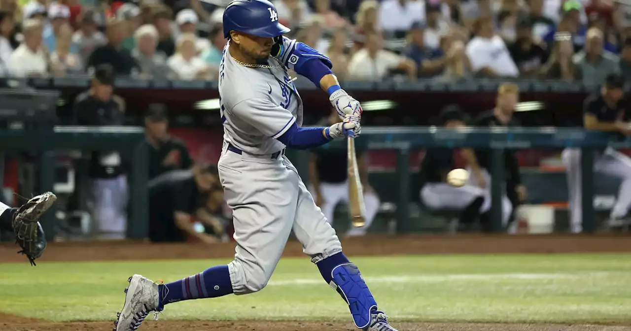 Betts hits leadoff HR, sparks Dodgers over D-backs 3-2