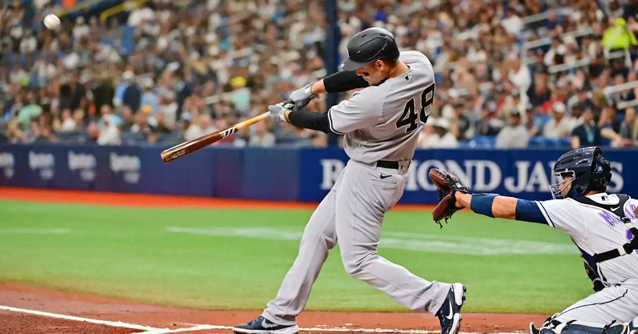 Yankees' bats fall asleep, Rays scratch out win