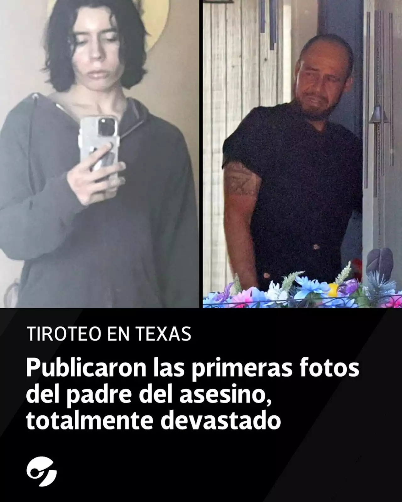 Masacre de Texas: las primeras fotos del padre del asesino, totalmente arrasado