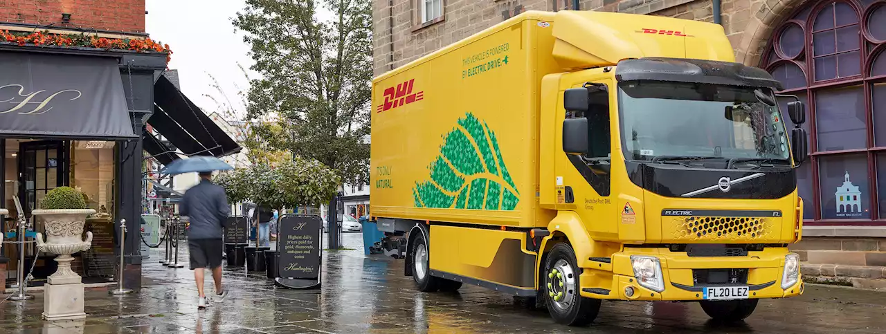 DHL Orders Some Volvo Electric Trucks