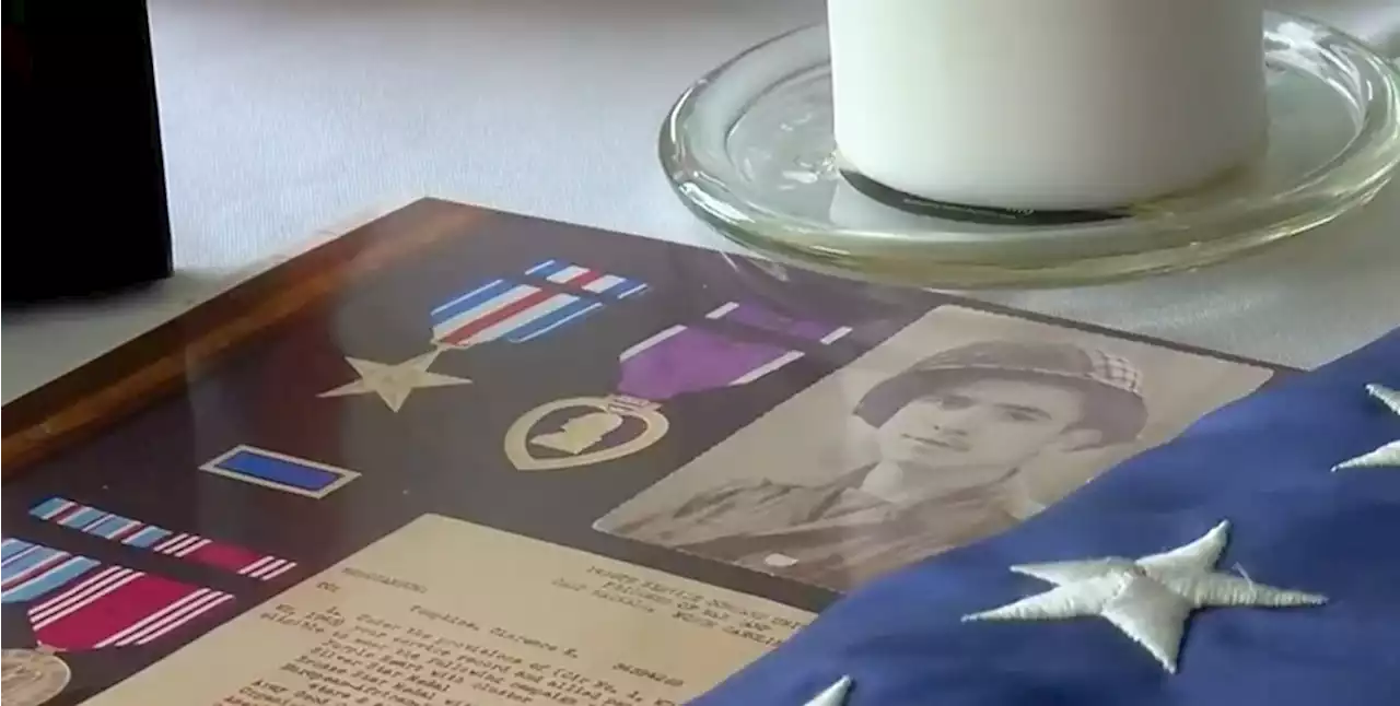 ‘I’m so proud of him’: Friends, family celebrate World War II veteran’s 100th birthday