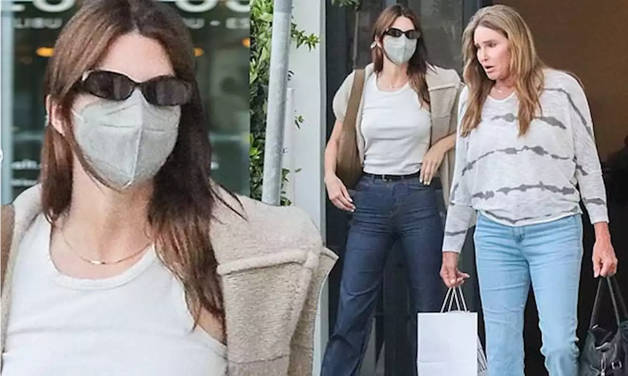 Kendall gets in quality time with dad Caitlyn in Malibu