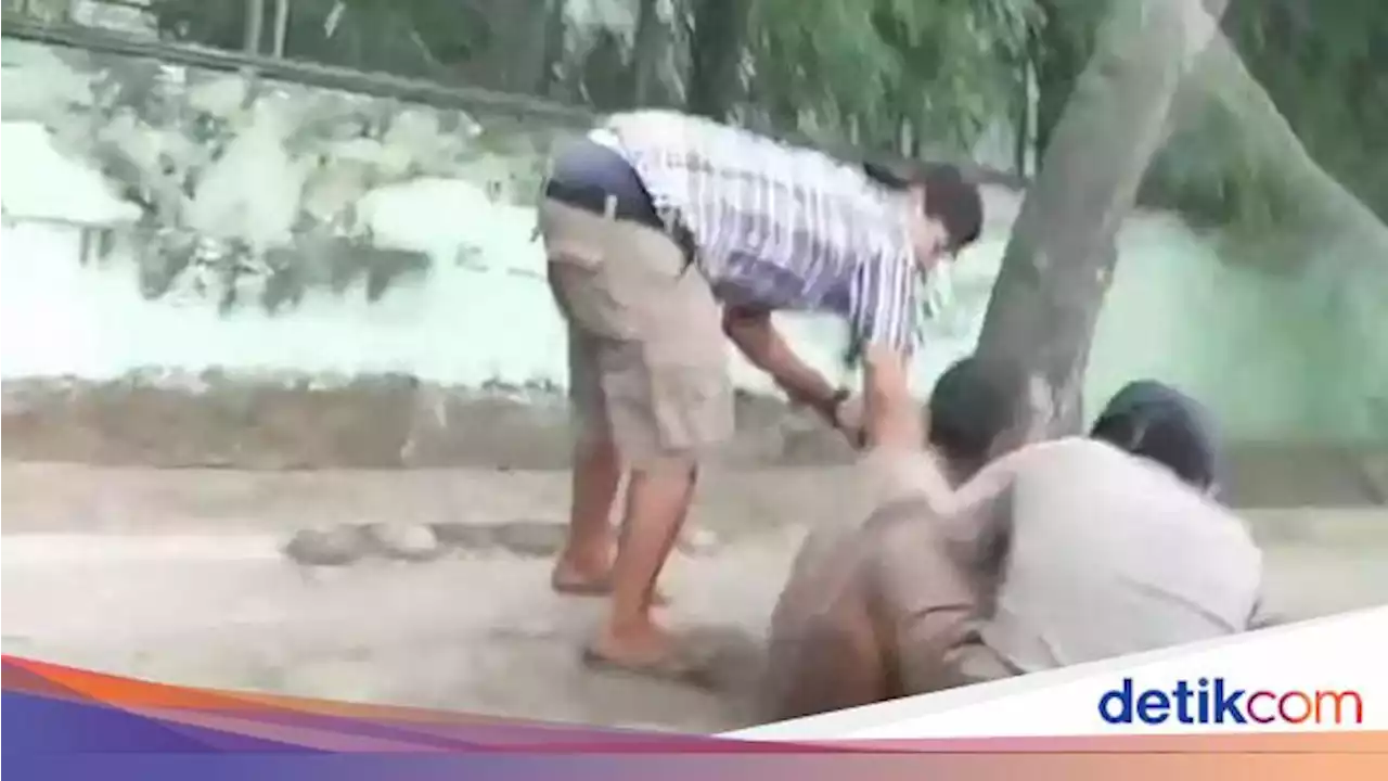 Viral Pria Tua Diduga Dirampok di Pinggir Jalan Medan