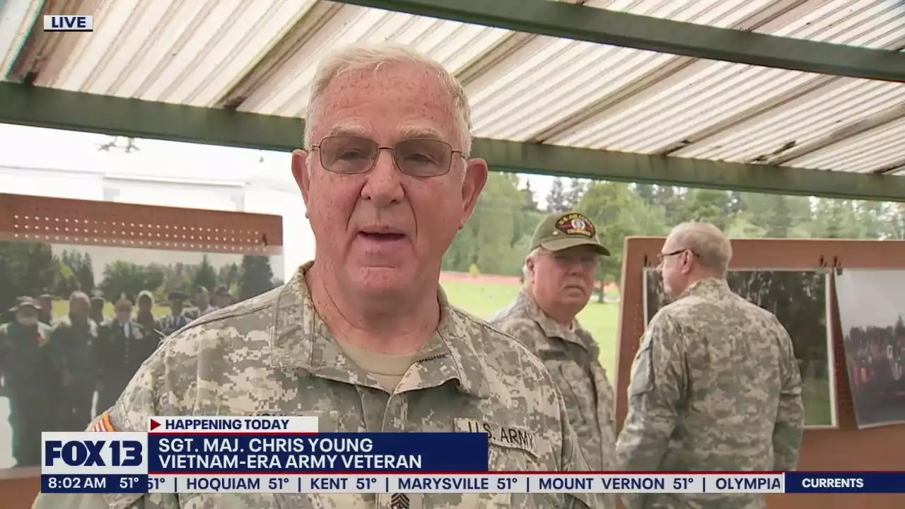 Thousands of American flags placed across Lynnwood to honor fallen heroes